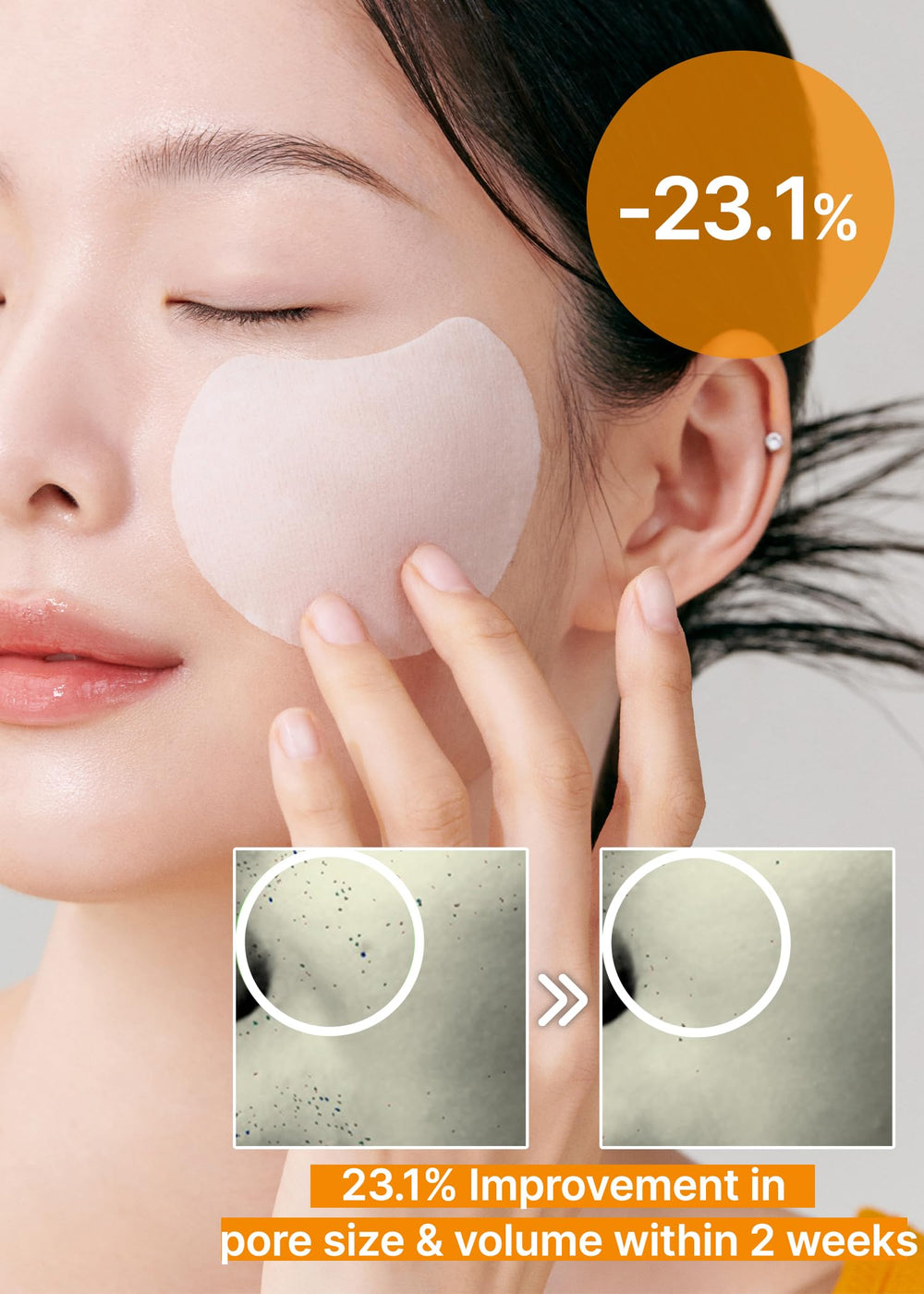 Celimax tampons exfoliants zones-pores-imperfections améliore l'uniformité