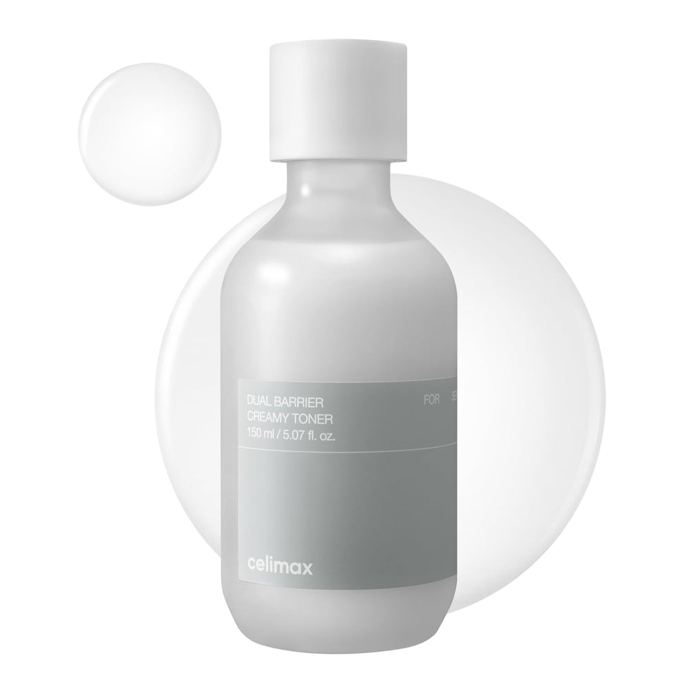 Celimax Tonique Crème Double Barrière — flacon, absorption rapide et fini non gras.