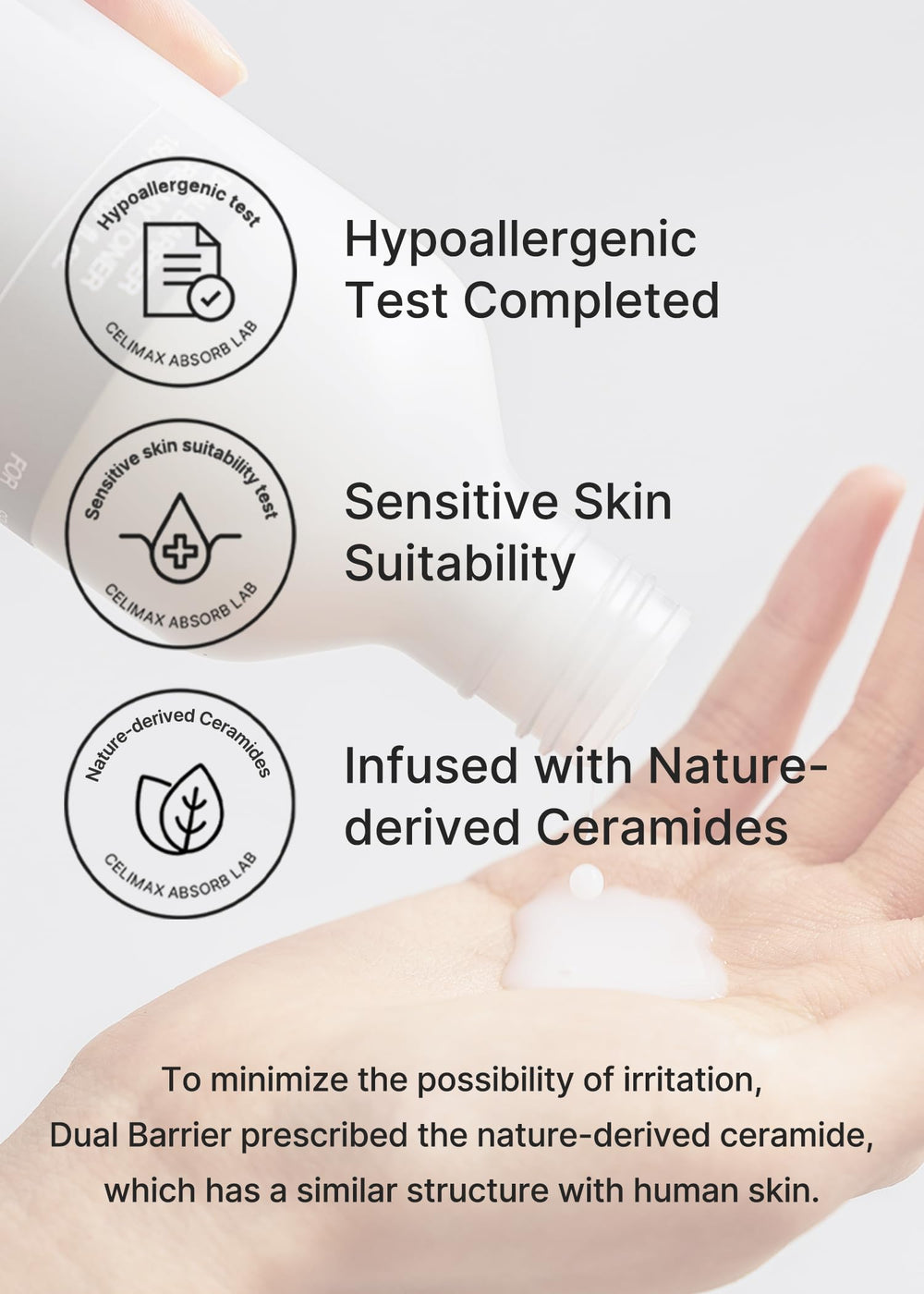 Celimax Tonique Crème Double Barrière — hydratation durable et peau plus confortable.