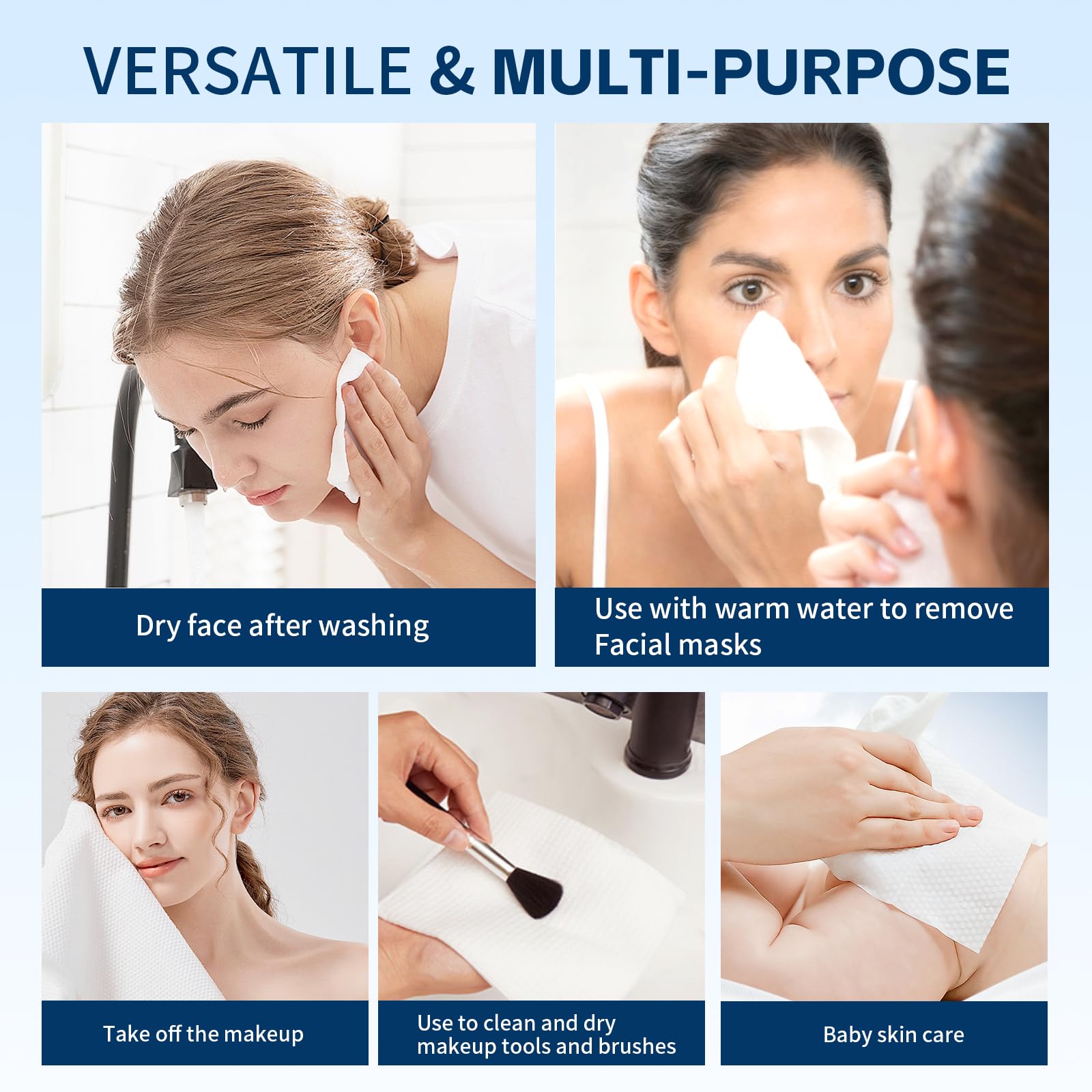 Celitina Lingettes Visage XL – sans parfum, idéal pour peaux sensibles et nettoyage quotidien