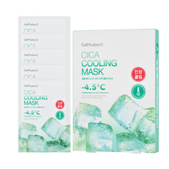Cell Fusion C Post Alpha Cica masque refroidissant pour peau irritée après soleil.