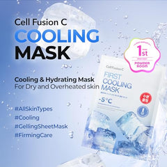 Eau glaciaire Cell Fusion C Post Alpha apaise peau sèche et irritée.