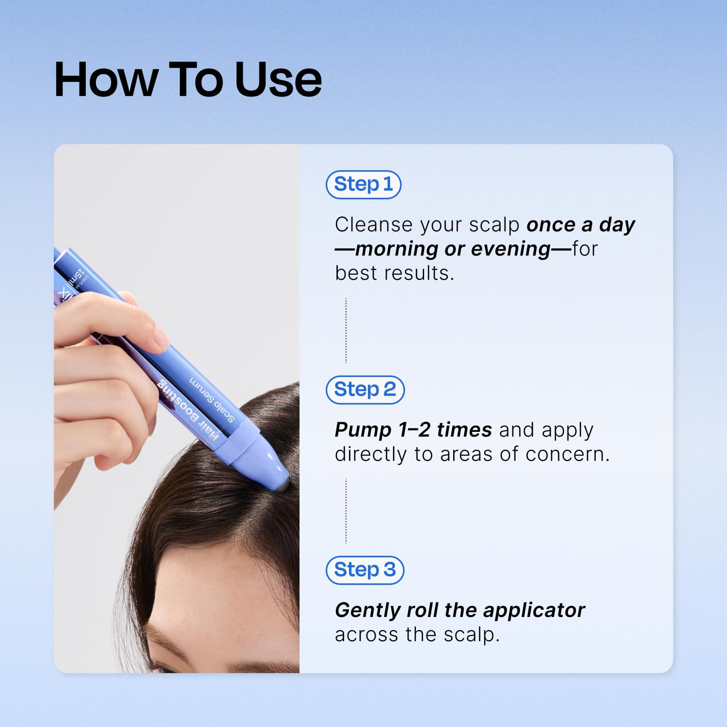 Celladix Non-greasy serum texture promotes quick absorption before styling
