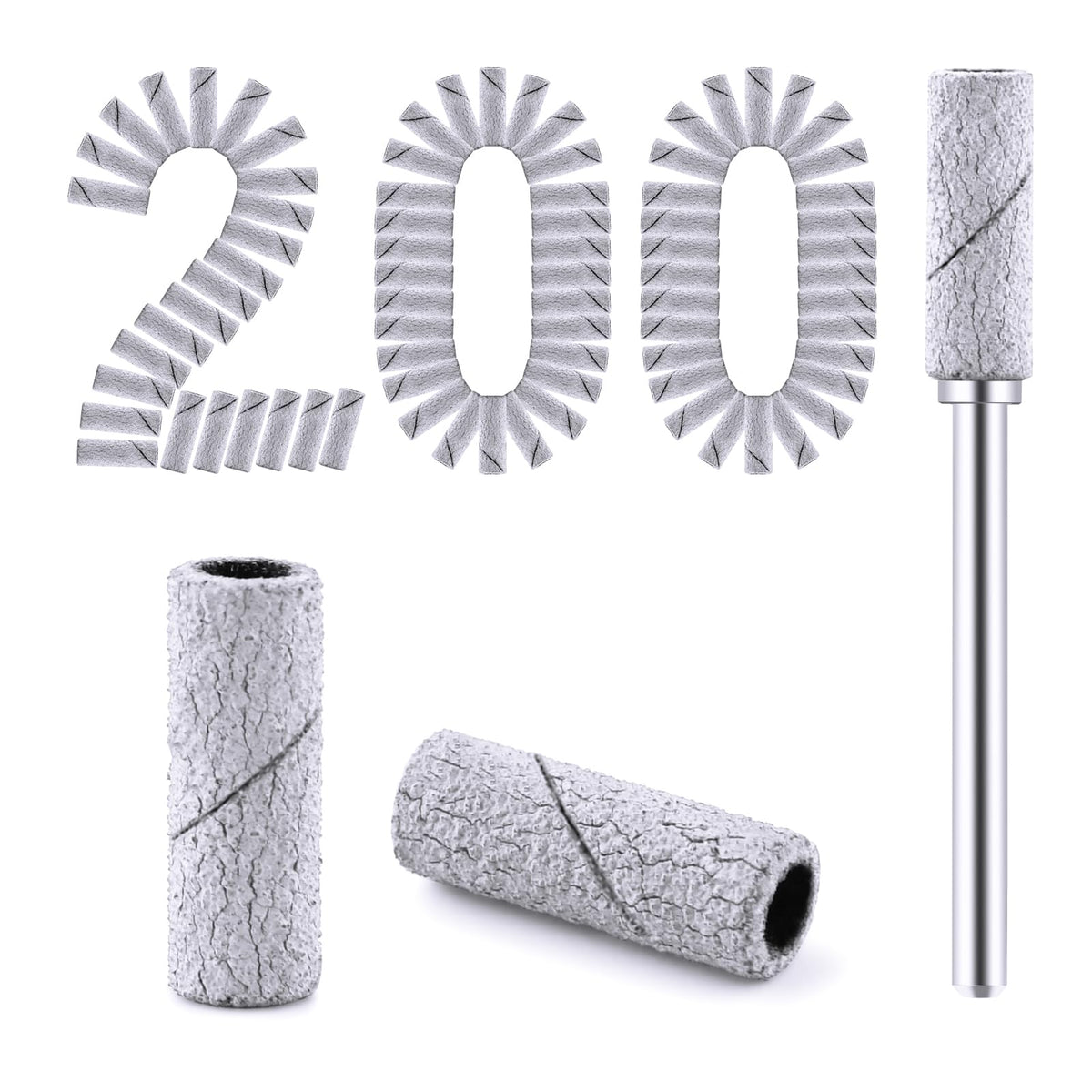Cellentool bandes de meulage mini 3,1 mm mandrin pour précision sur les ongles.
