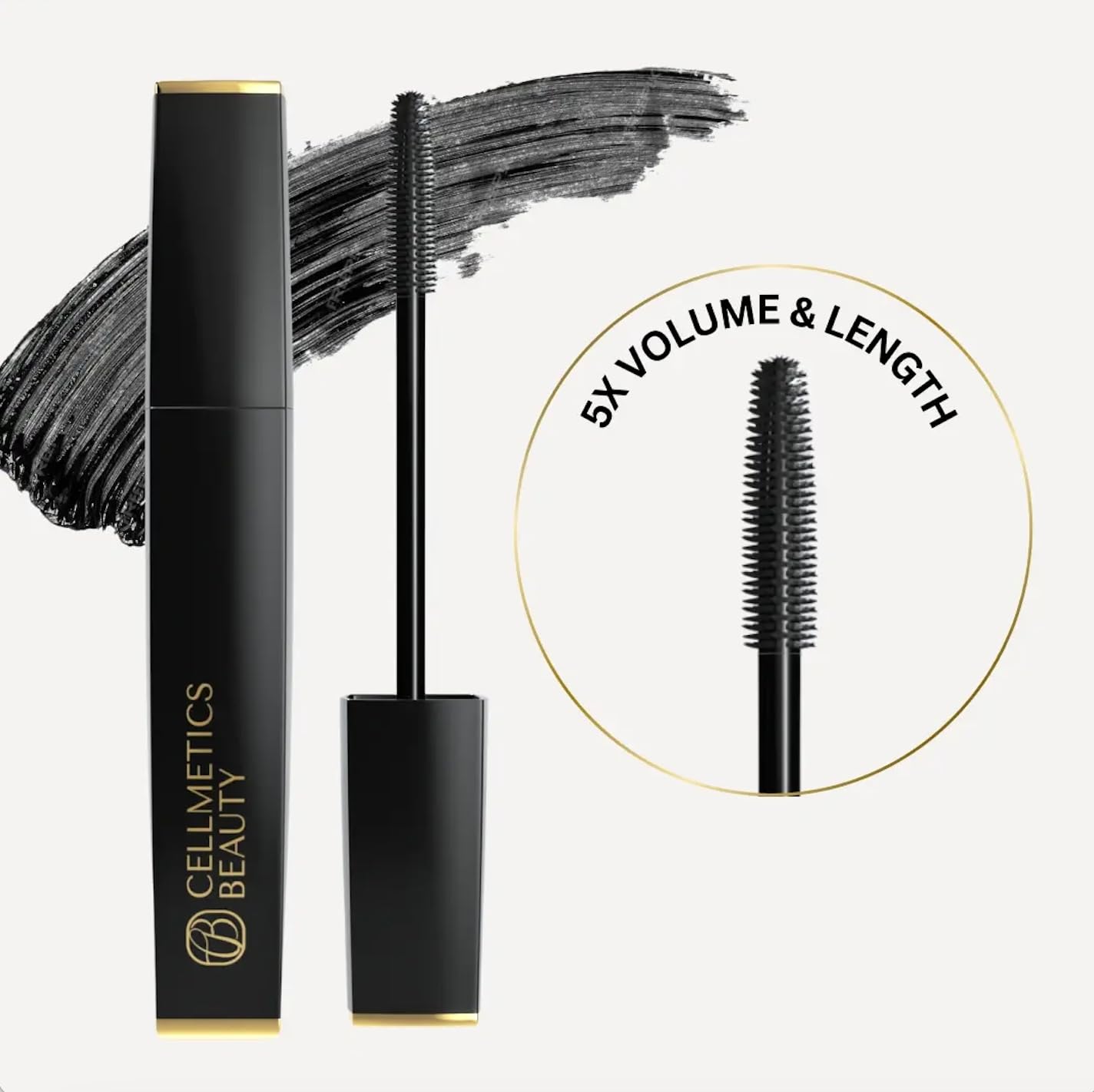 Cellmetics Beauté Mascara se retire facilement à l'eau tiède