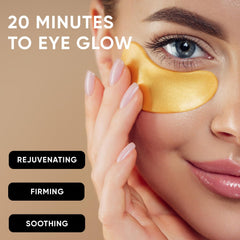 Masques yeux Celor hydrogel nourrissent et rafraîchissent le contour.