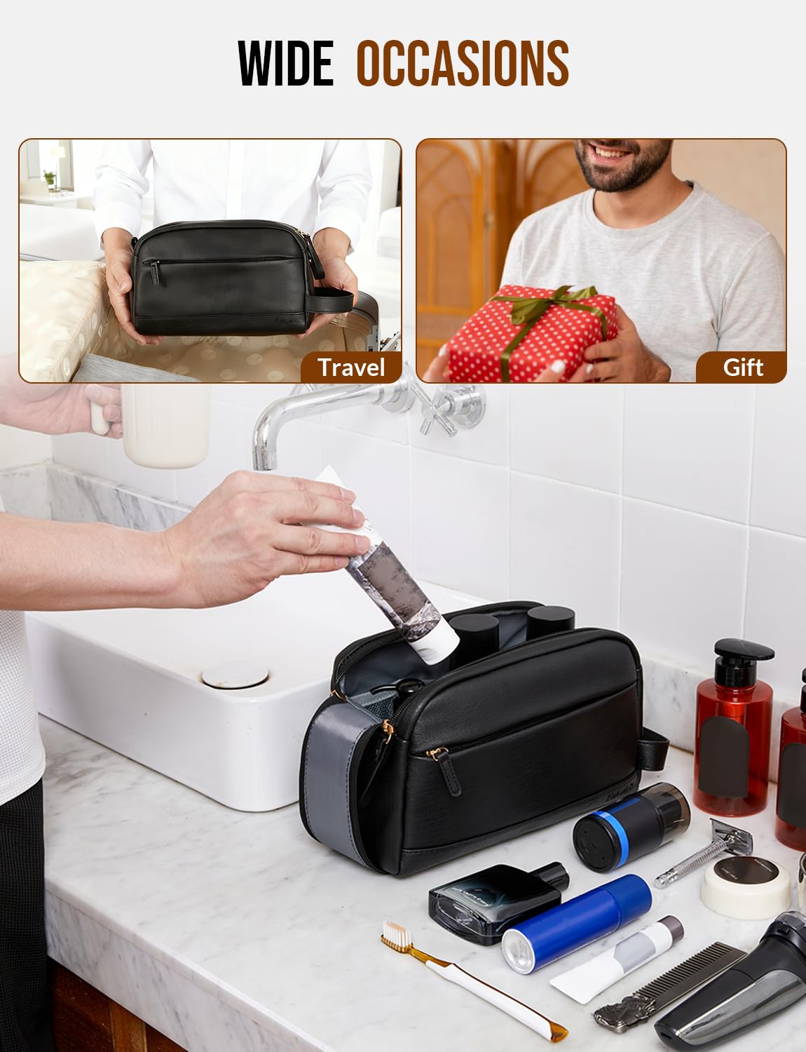 trousse Celvetch compacte, idéale pour voyage et usage quotidien