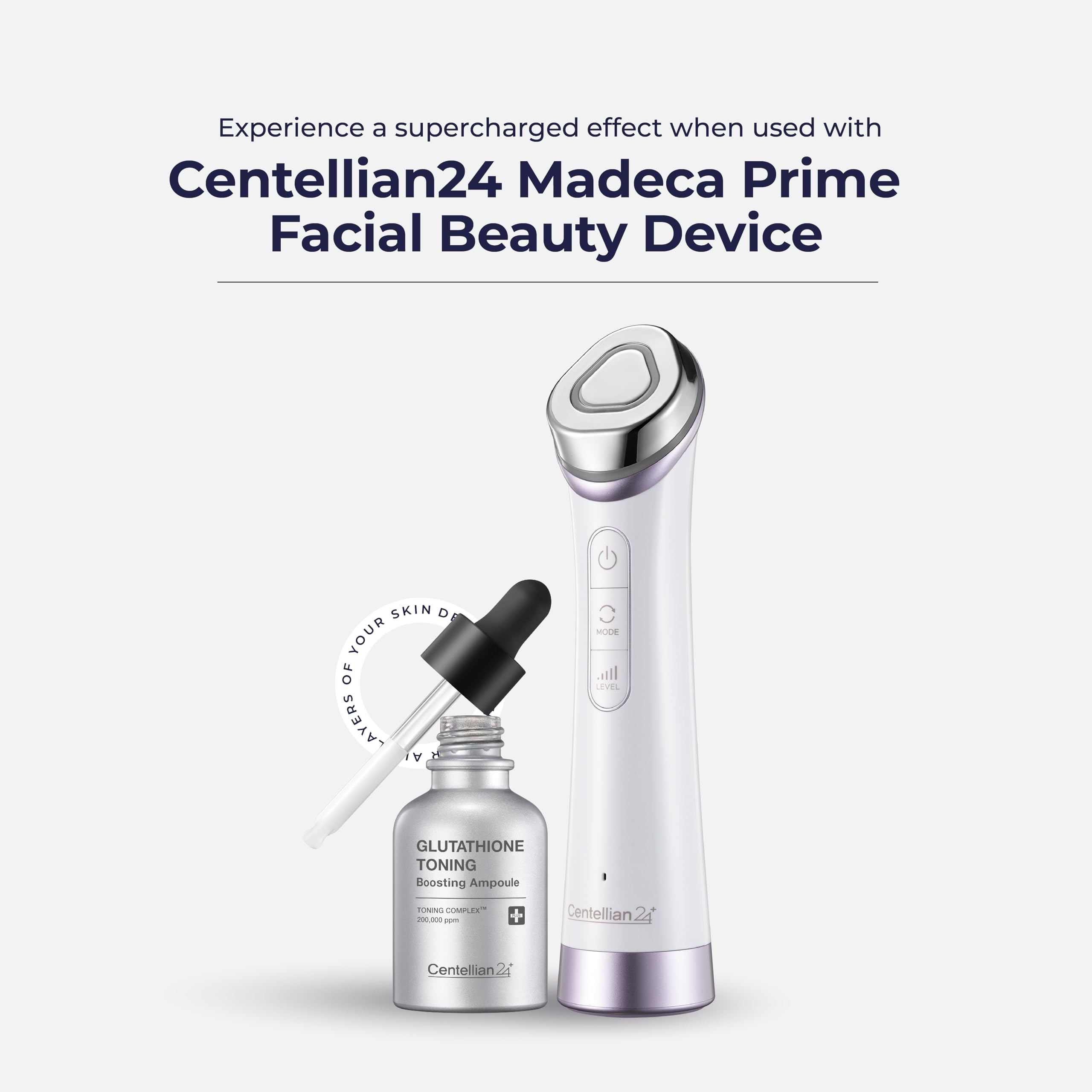 CENTELLIAN 24 application massage peau – absorption optimisée lors du rituel quotidien.