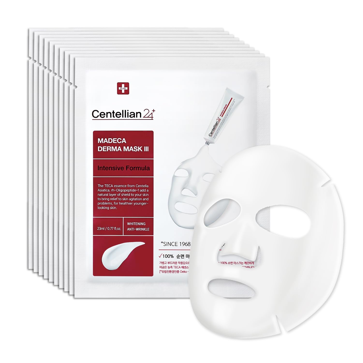 Emballage premium CENTELLIAN 24 Madeca Derma Mask prêt à l’emploi