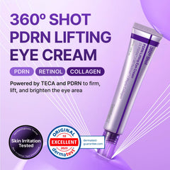 Centellian24 crème yeux montre une texture élastique prête à l'application.