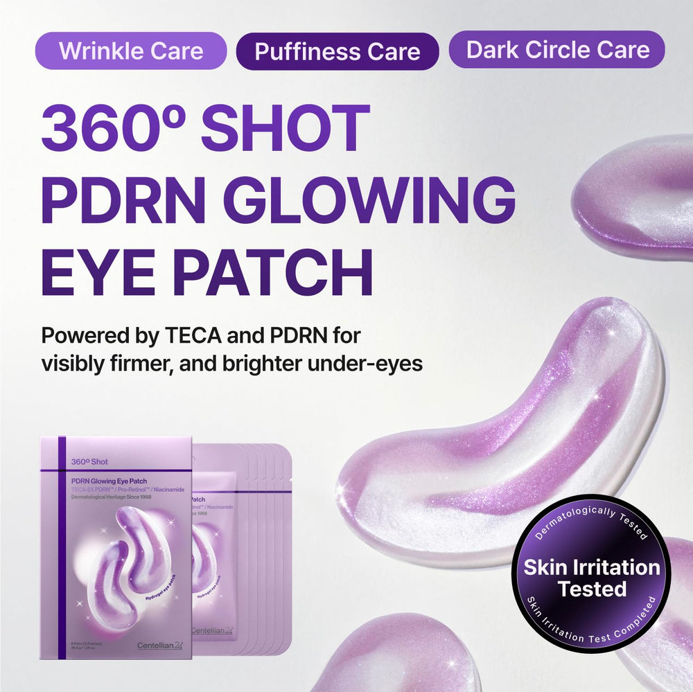 CENTELLIAN 24 patch-yeux hydrogel refroidissant: apaisement des poches rapide