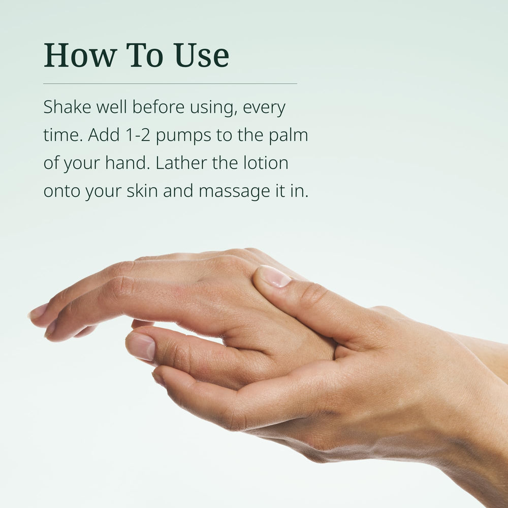 Century Systems H.E.A.L. QUICK Lotion — flacon prêt à être secoué et utilisé quotidiennement.