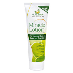 Century Systems H.E.A.L. QUICK Lotion — bouteille élégante pour hydratation longue durée.