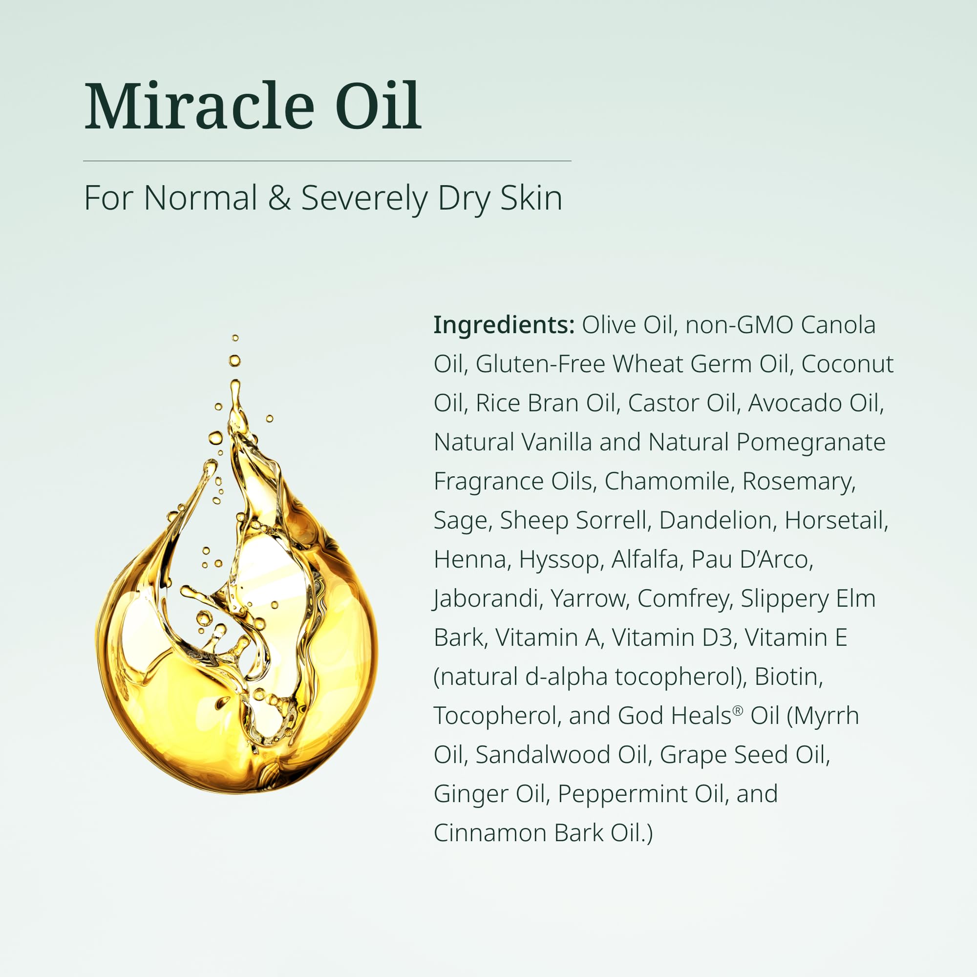 Century Systems Heal Quick Oil – gros plan sur la texture riche et soyeuse.