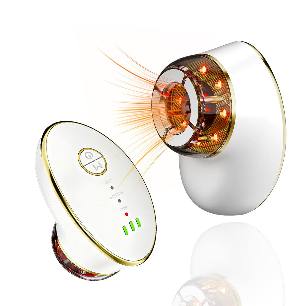 CENXIGO drainage lymphatique visage en action, stimule la circulation et réduit les poches.