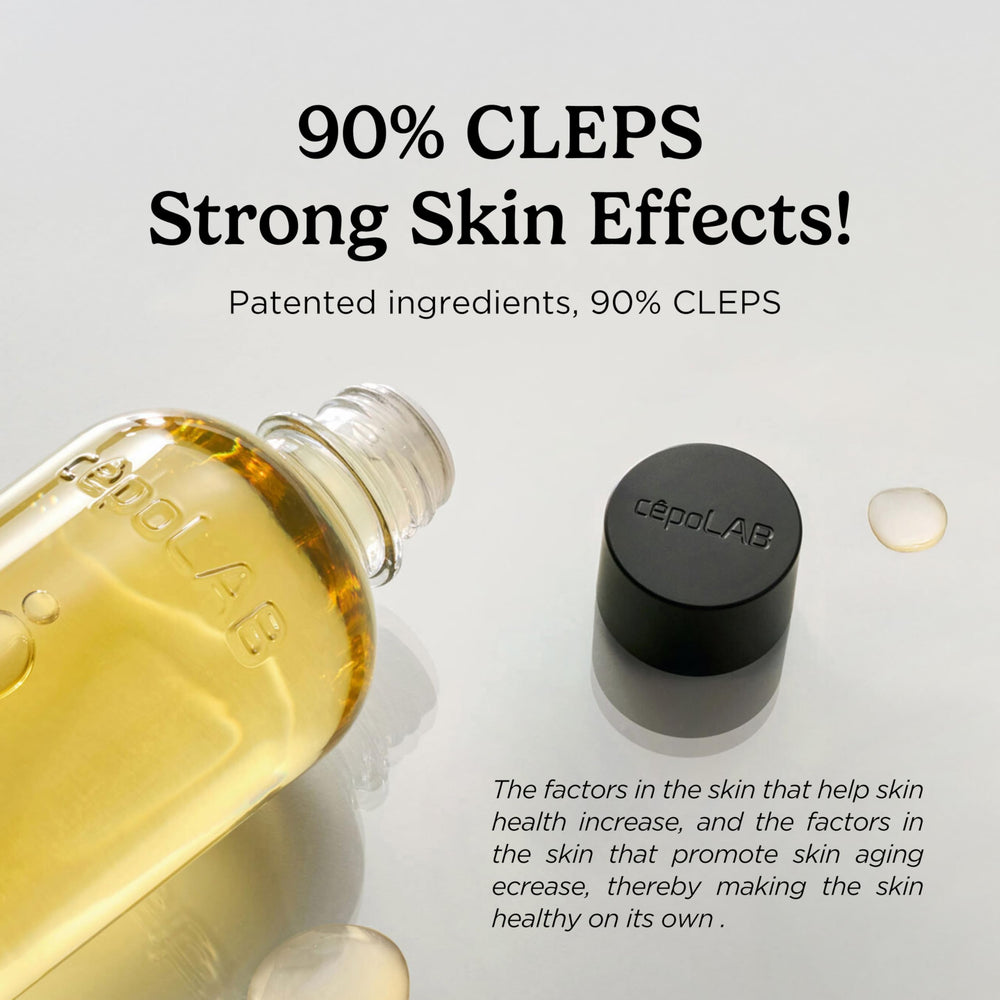 CepoLAB Biogenic Essence, certifiée végane, sérum sans ingrédients d'origine animale.
