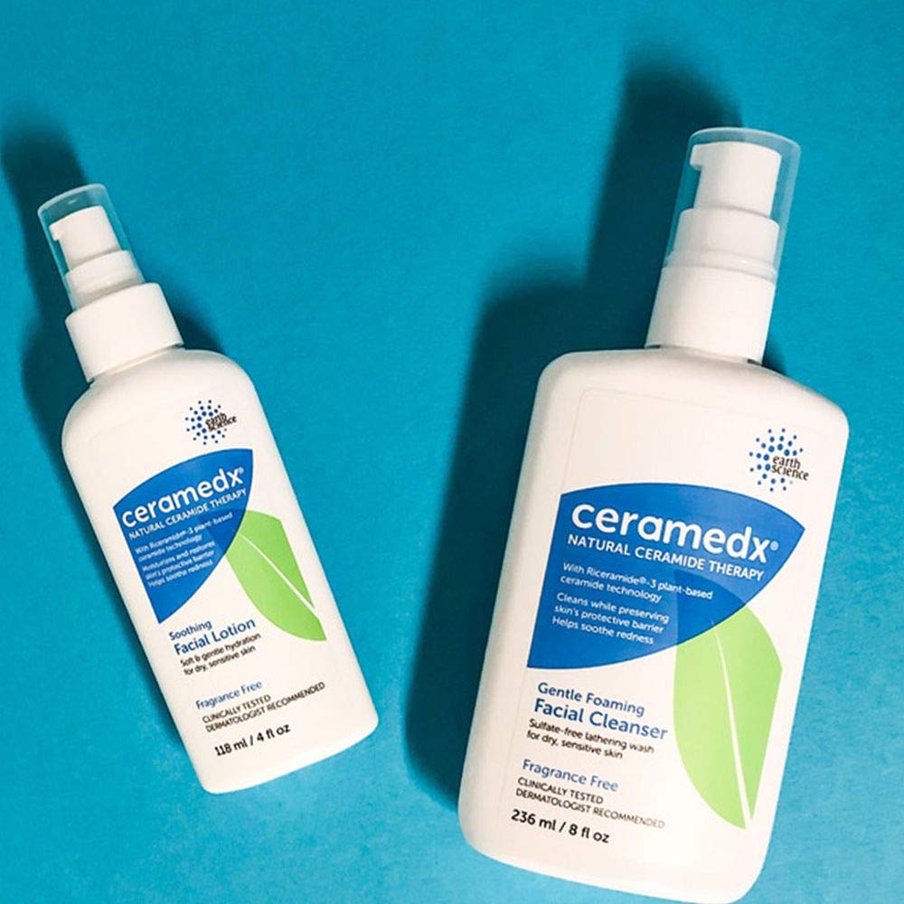 Ceramedx: emballage sans parabènes, choix éthique et végane.