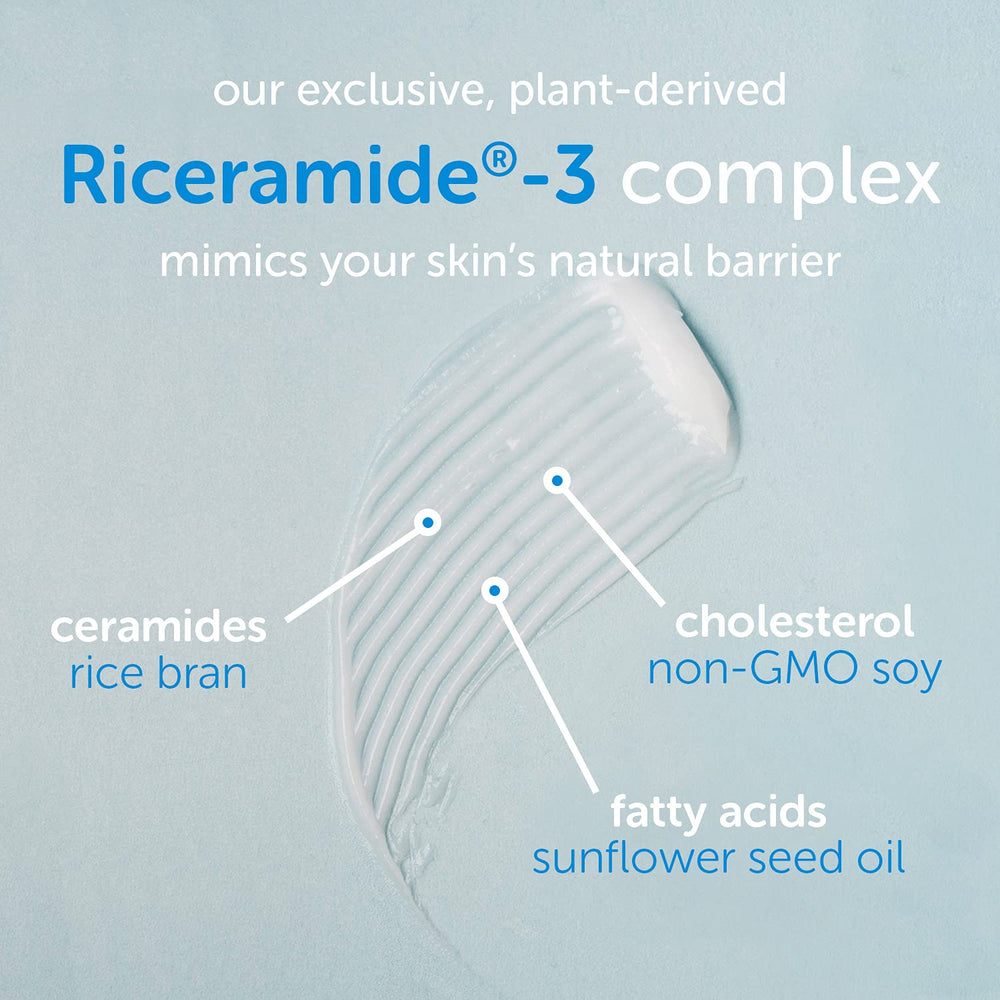 Ceramedx: sans parfum et sans sulfates, nettoyant doux.