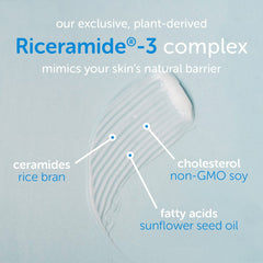 Ceramedx: sans parfum et sans sulfates, nettoyant doux.