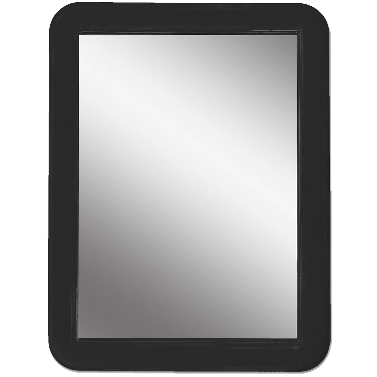CEREM miroir magnétique pour casier noir 5x7, reflet net.