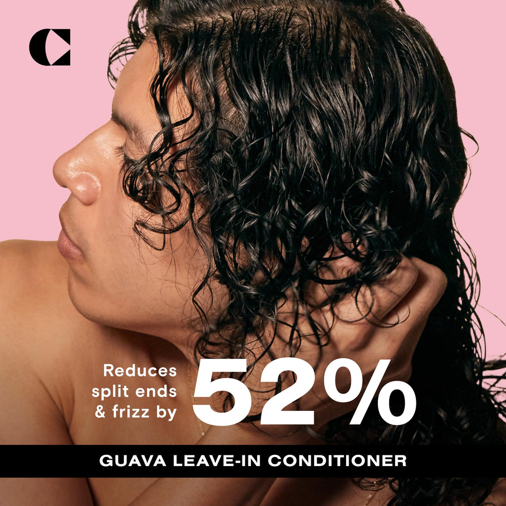 Ceremonia Guava Soin sans rinçage: texture crémeuse dense pour cheveux soyeux