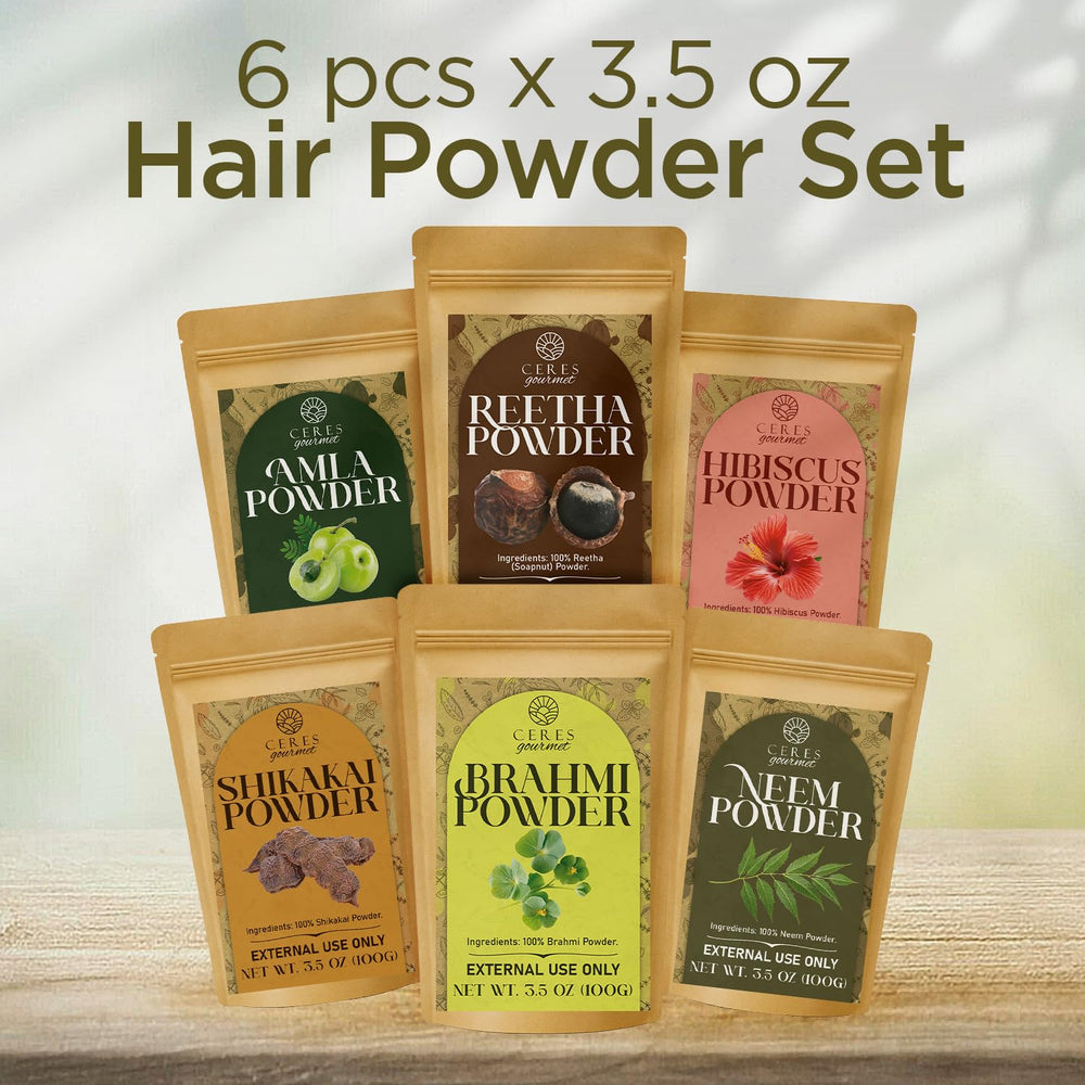 Ceres Gourmet Neem Poudre Capillaire — action purifiante et équilibrante.