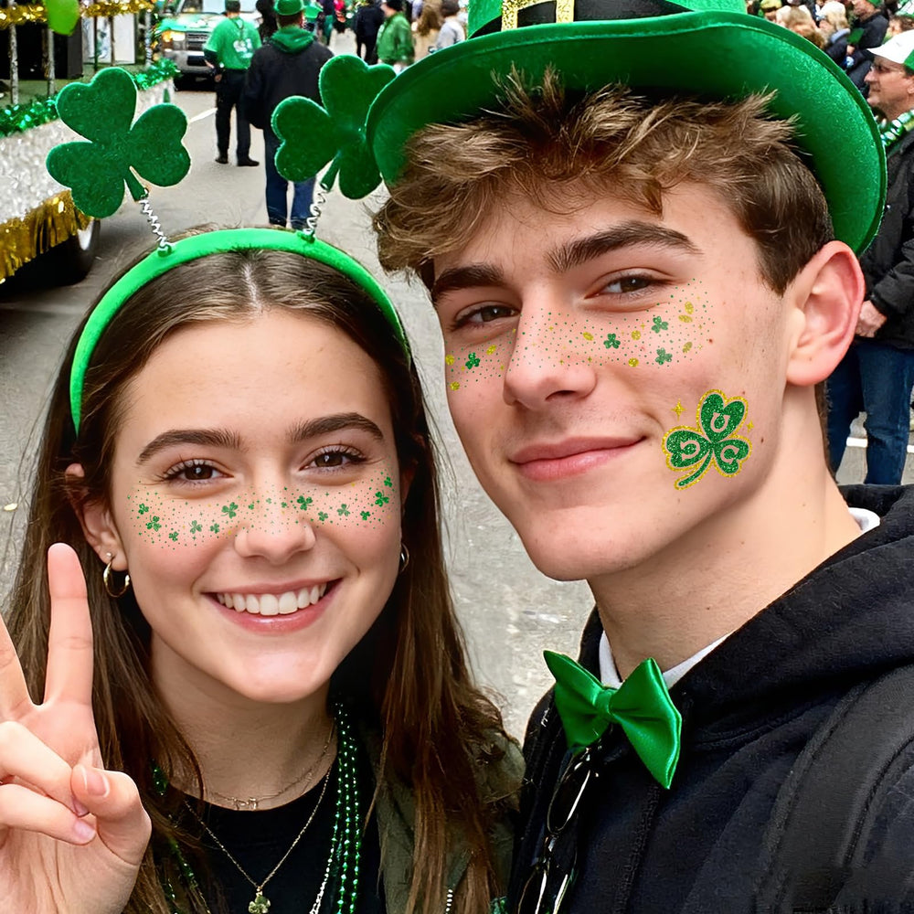 Kit Saint-Patrick Cerlaza, motifs variés sans ciseaux pour toute la famille.