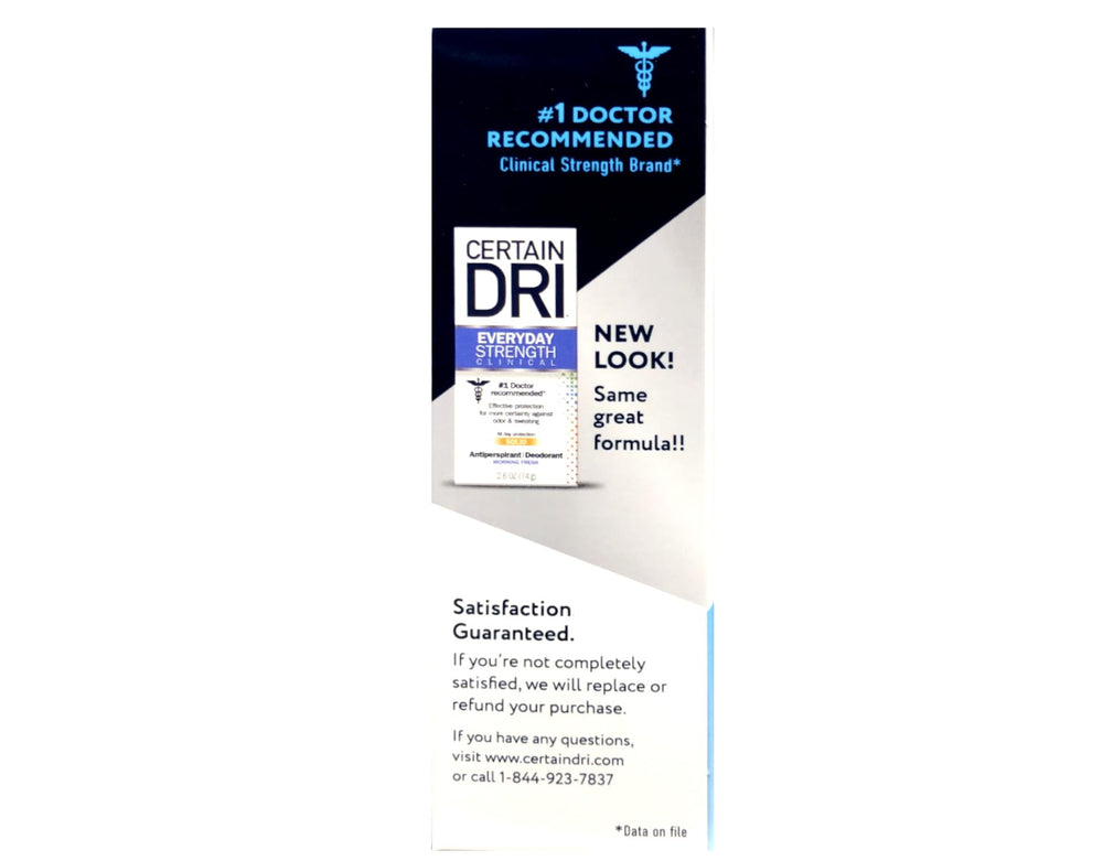 Certain Dri A.M Solid Antiperspirant application rapide et fiable.