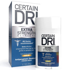 Certain Dri, applicateur élégant pour une utilisation propre.