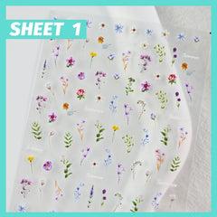 Motifs floraux embossés avec texture pour une beauté durable