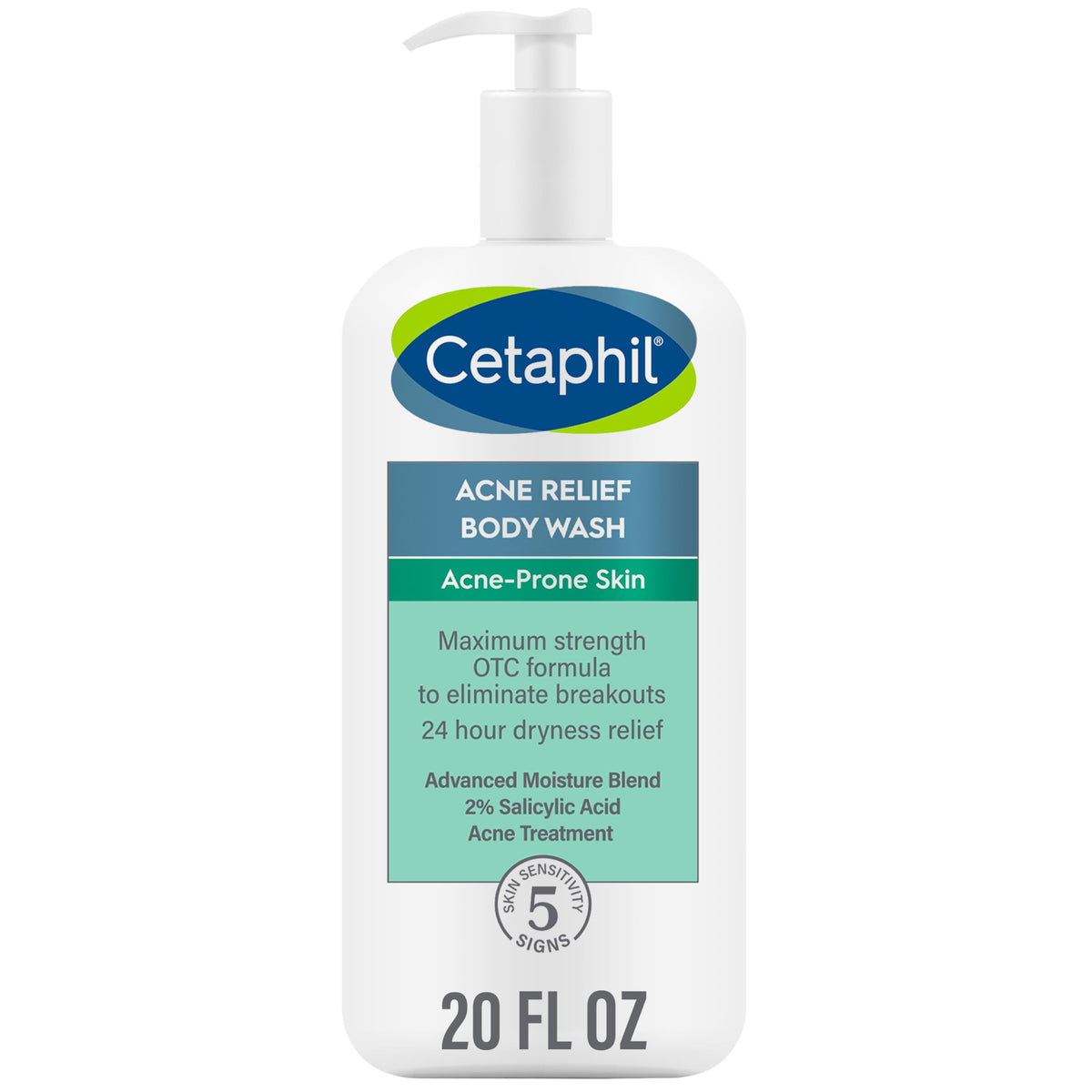 Cetaphil Gel Douche Anti-Acné – bouteille, hydratation 24h et exfoliation douce.
