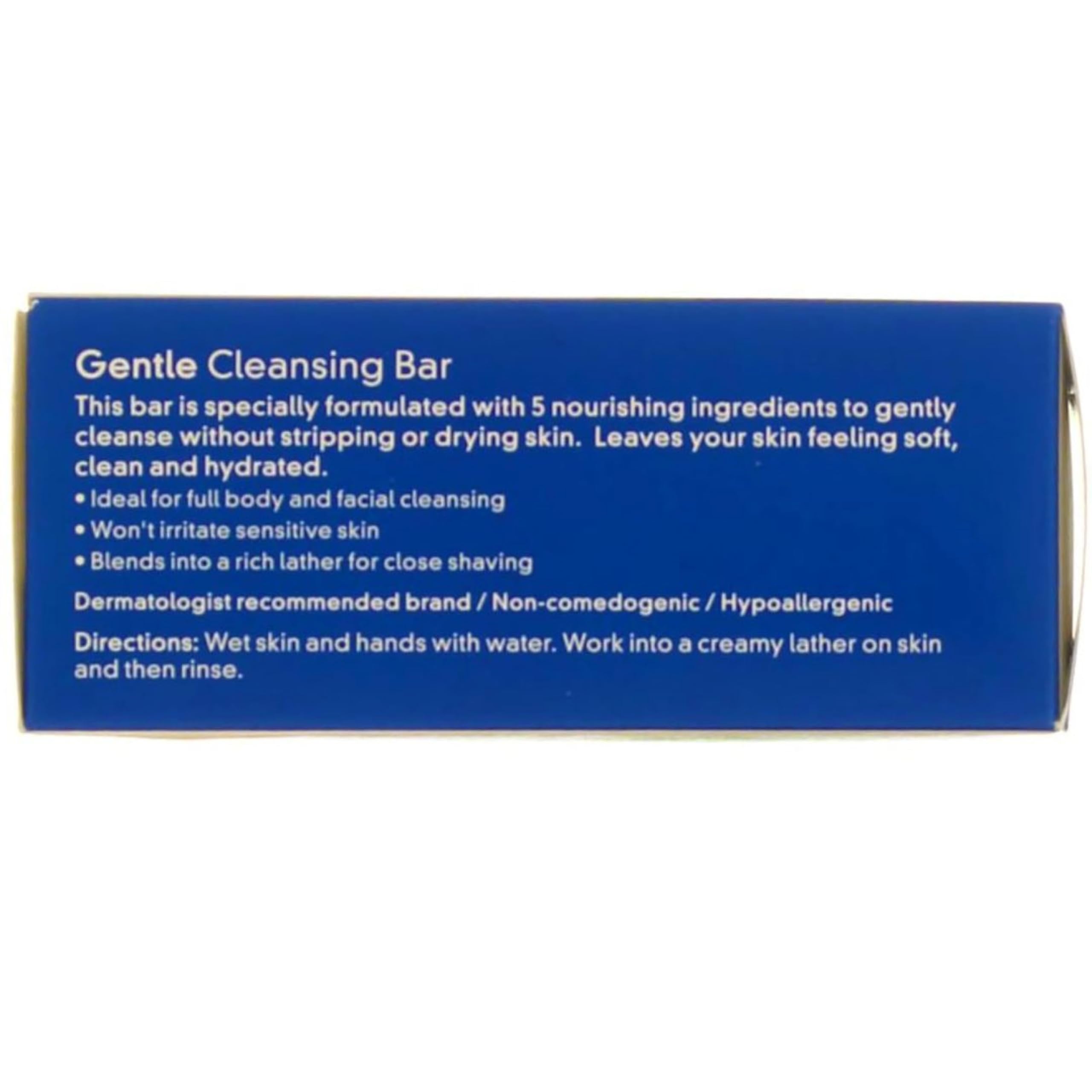 Cetaphil barre-nettoyante-douce-non-comedogene: pores non bouchés, peau équilibrée.