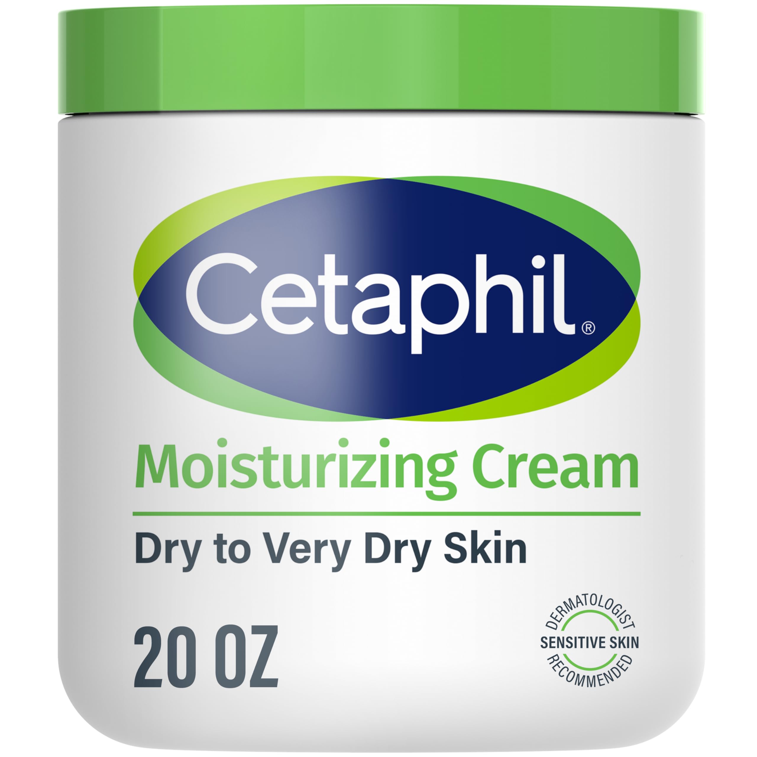 Cetaphil Crème Hydratante, bouteille 20oz, hydratation durable.