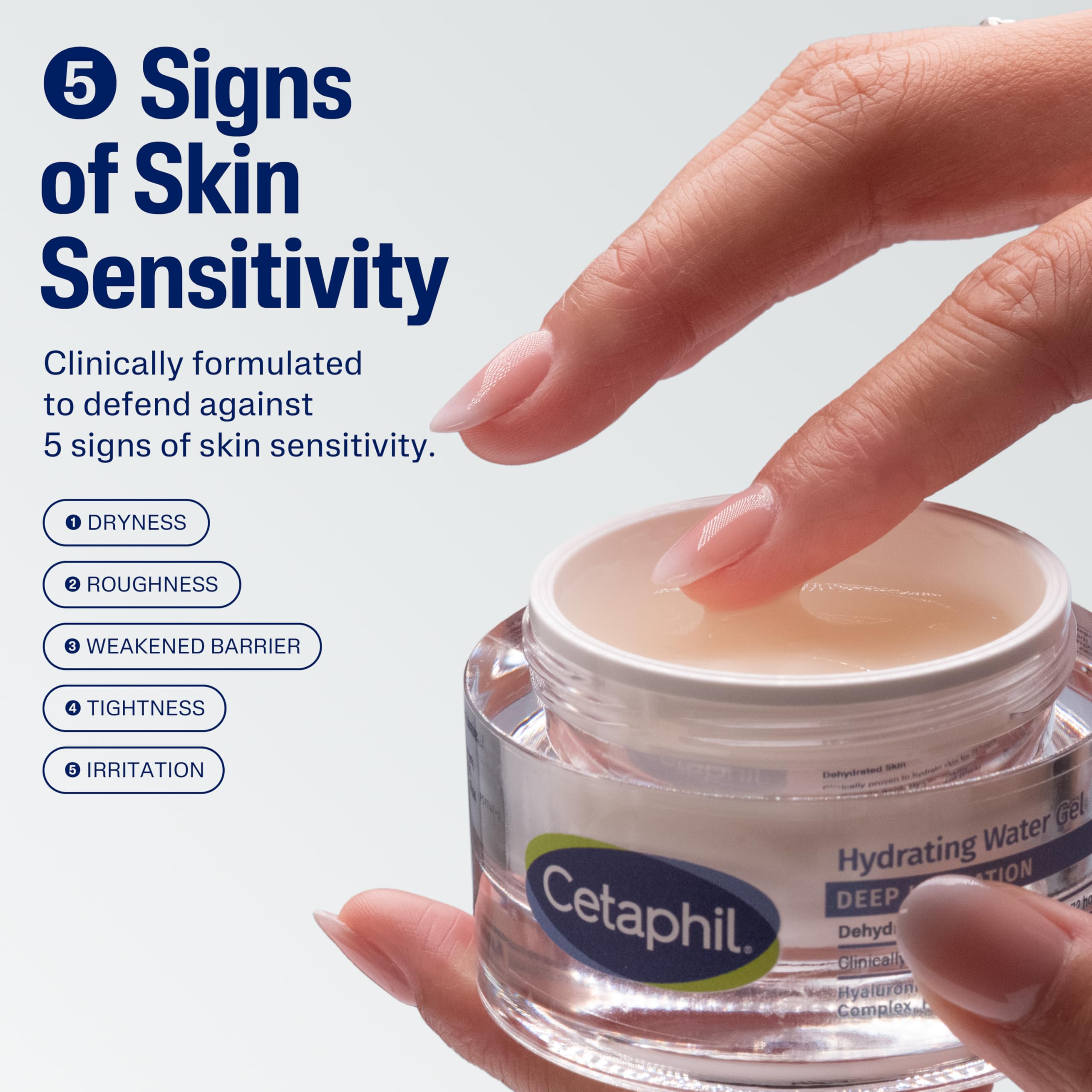 Gel Cetaphil Deep Hydration – formule sans parfum