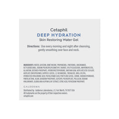 Gel Cetaphil Deep Hydration – texture fraîche sur peau