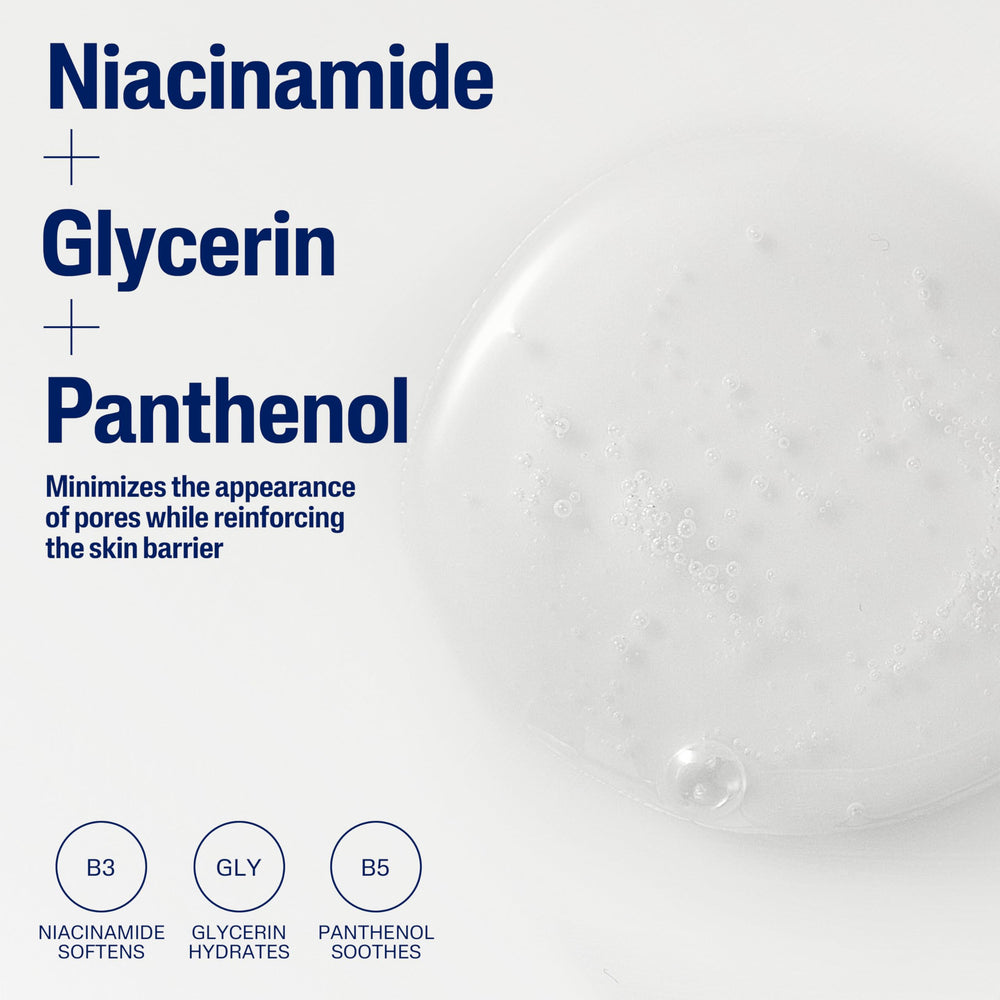 Cetaphil formule hypoallergénique non comédogène adaptée aux peaux sensibles.