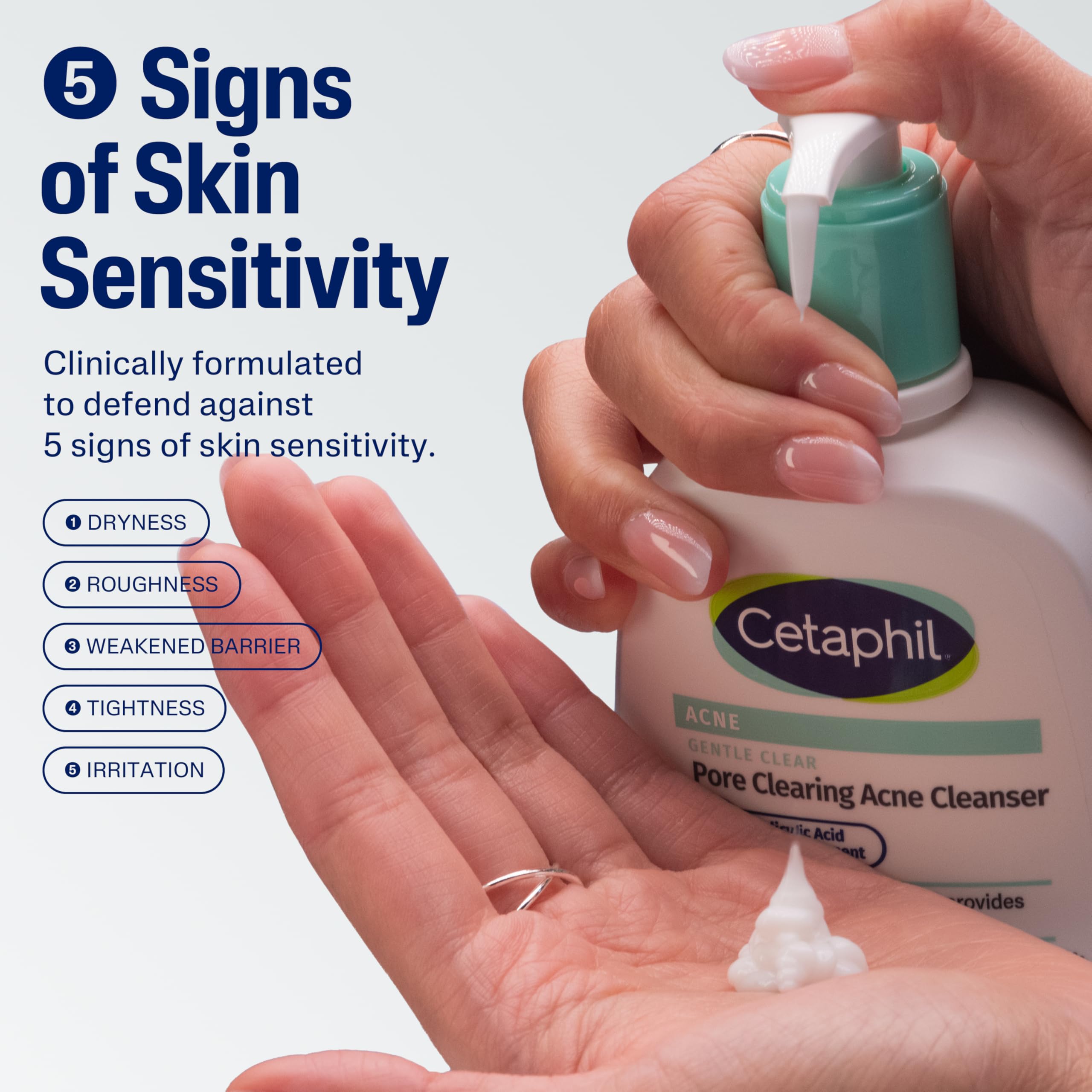 Cetaphil Gentle Clear Pore – gel moussant purifiant sans dessécher la peau