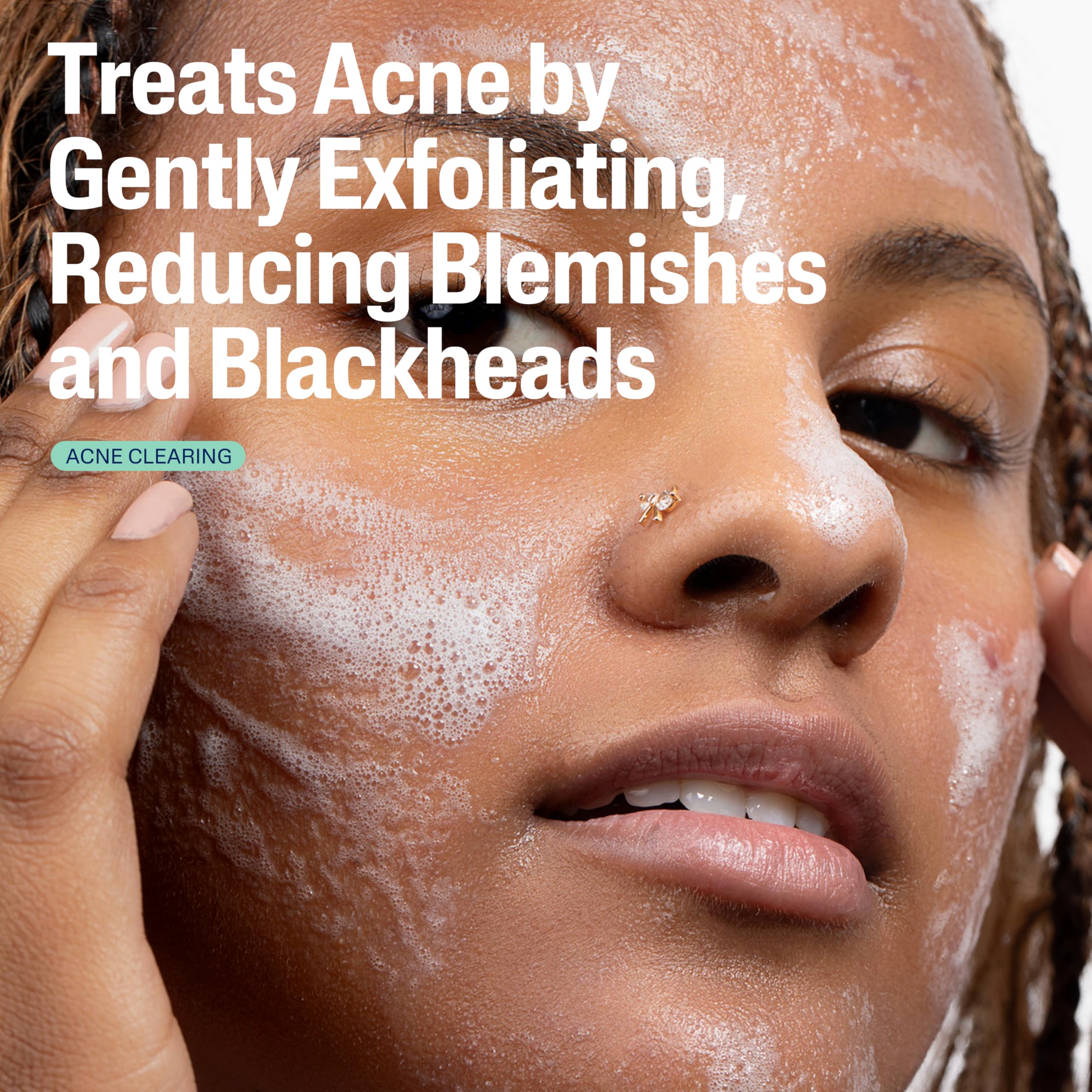 Cetaphil Gentle Clear Pore – mélange hydratant avancé maintient l'hydratation pendant le nettoyage