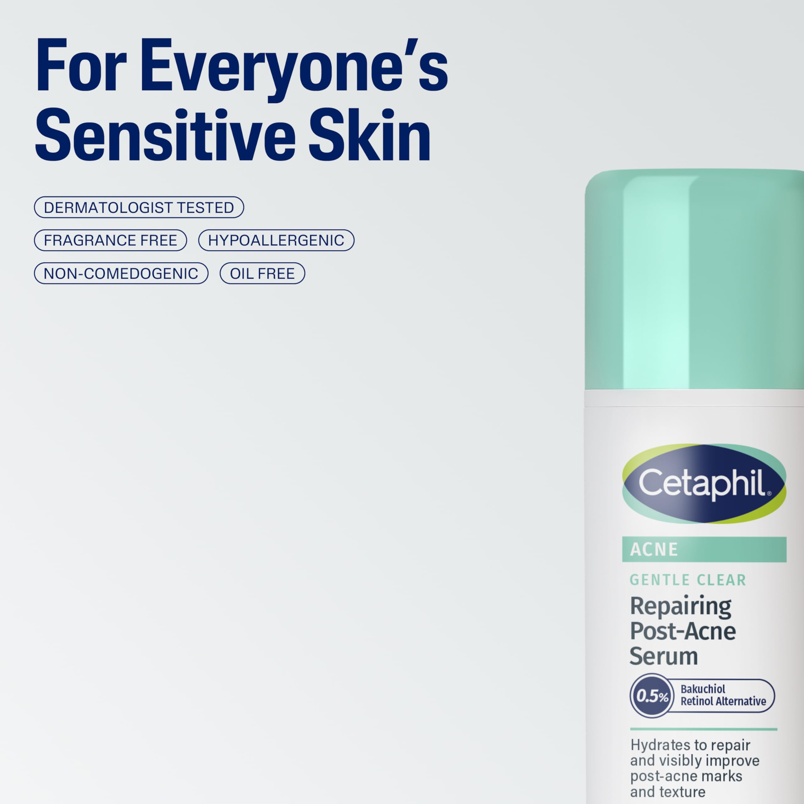 Sérum CETAPHIL Gentle Clear: routine quotidienne au soir.