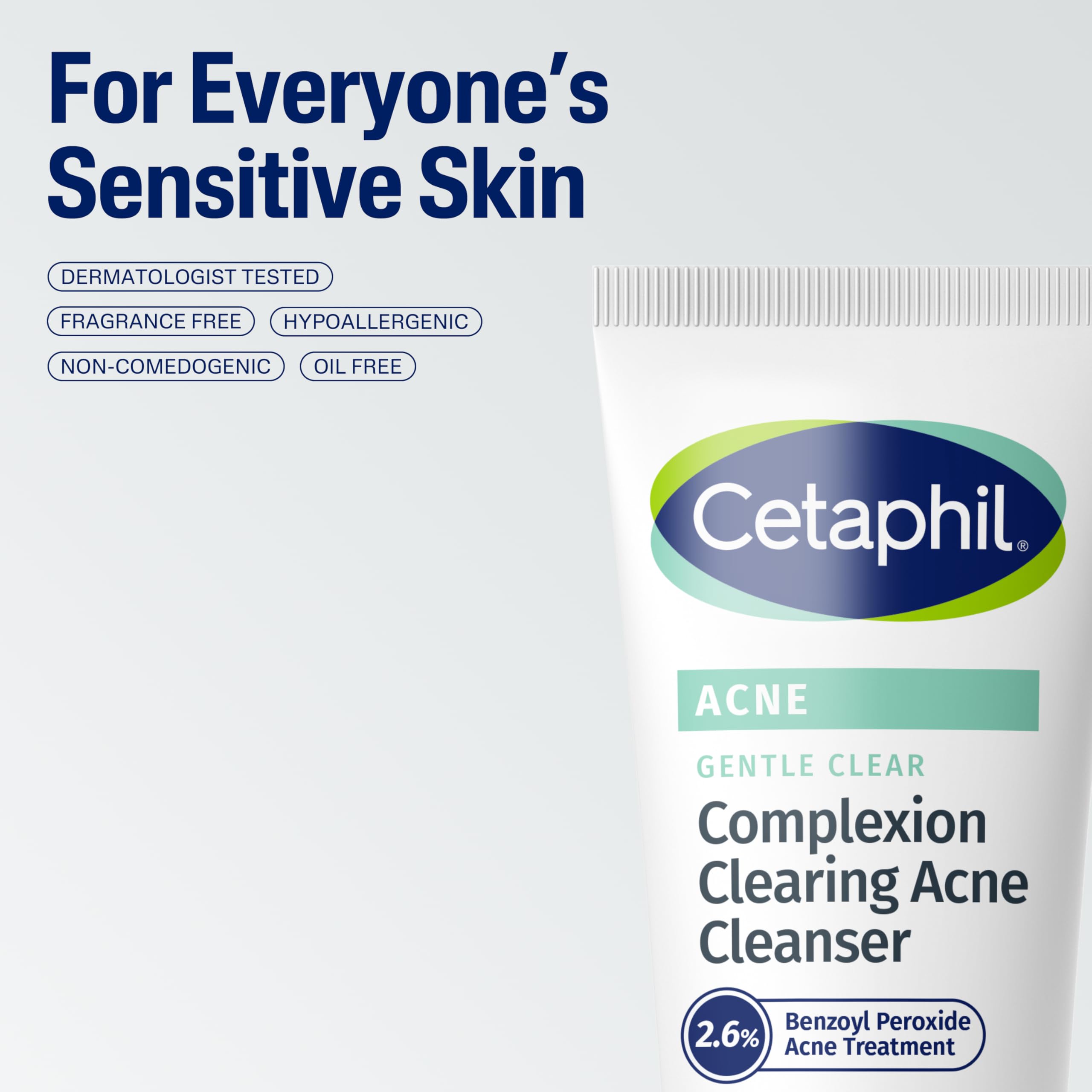 Testé dermatologiquement, sûr pour les peaux sensibles.