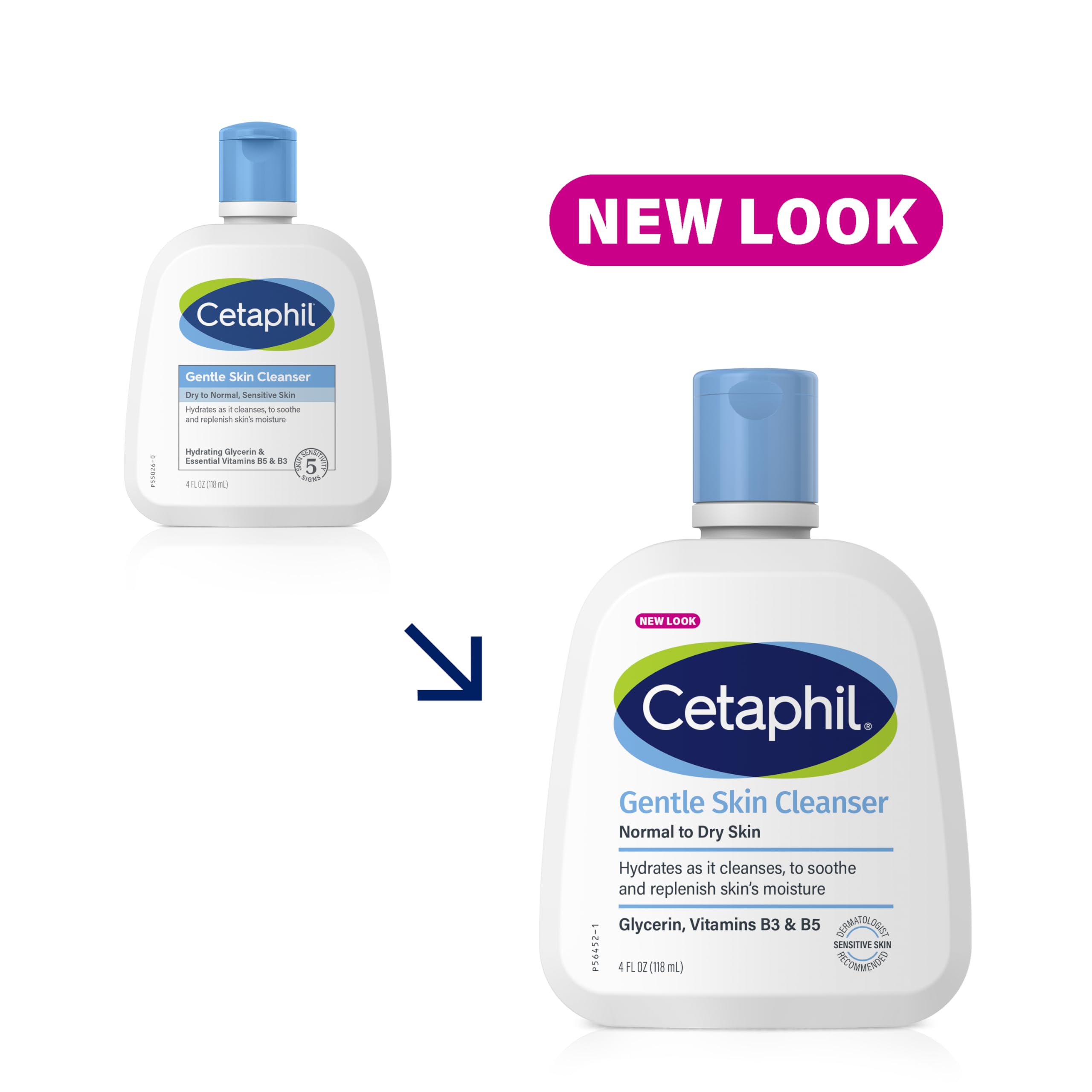 Cetaphil sans parfum, respecte la peau sensible et nettoie sans irritations.