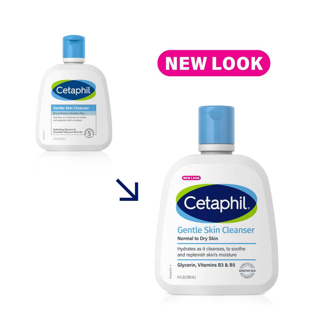 Cetaphil sans parfum, respecte la peau sensible et nettoie sans irritations.