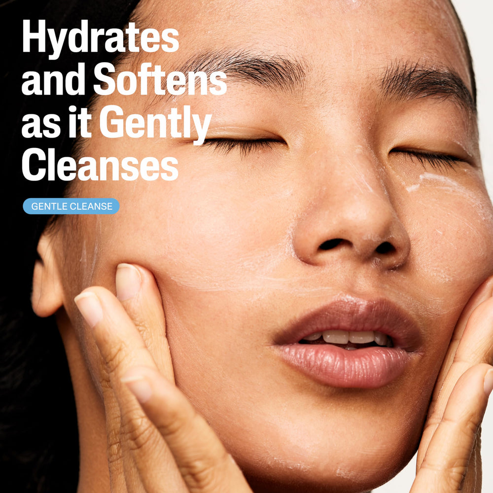 Cetaphil glycérine panthenol niacinamide, ingrédients hydratants pour une peau équilibrée.