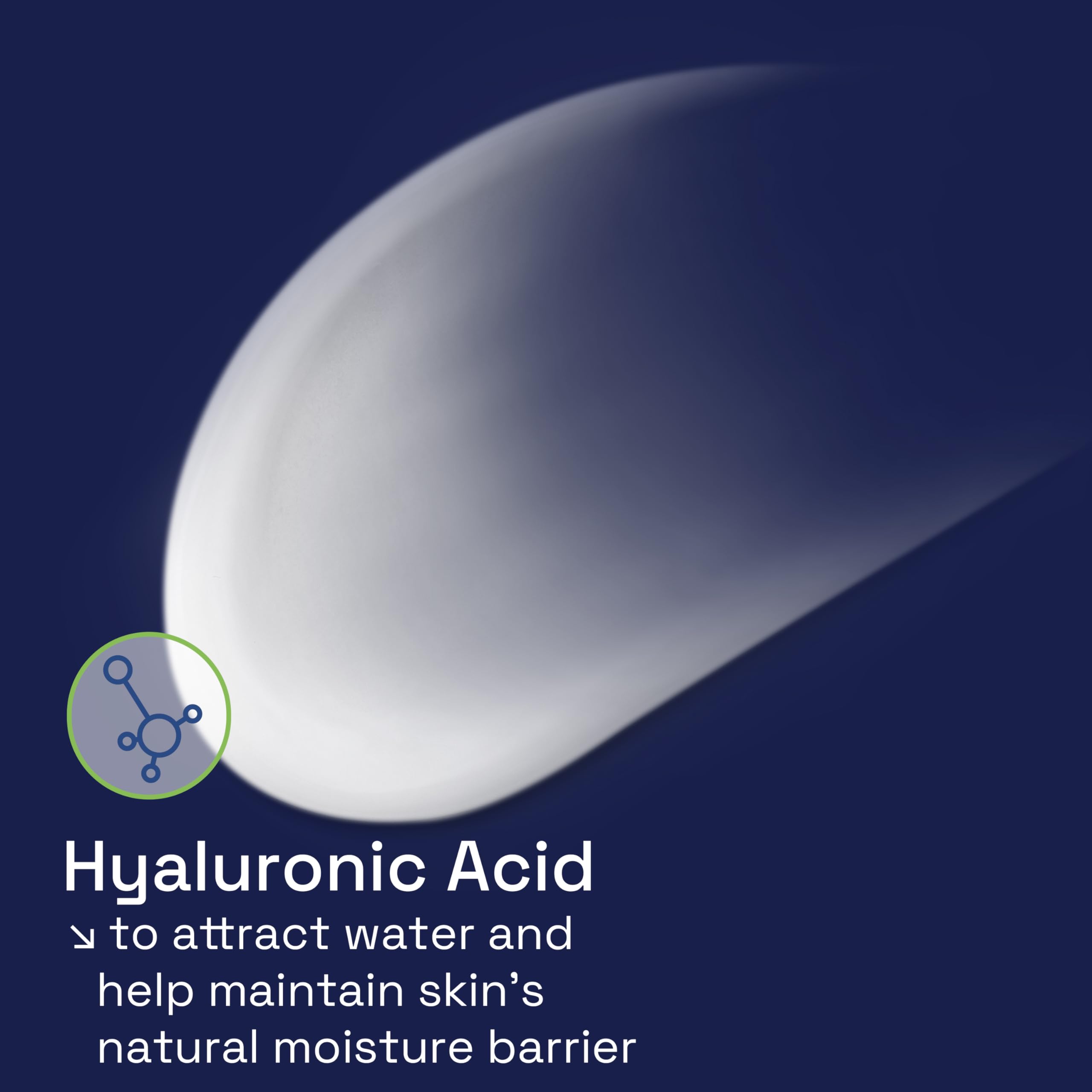 Cetaphil Hyaluronique Nuit offre une hydratation continue pendant 24 heures.