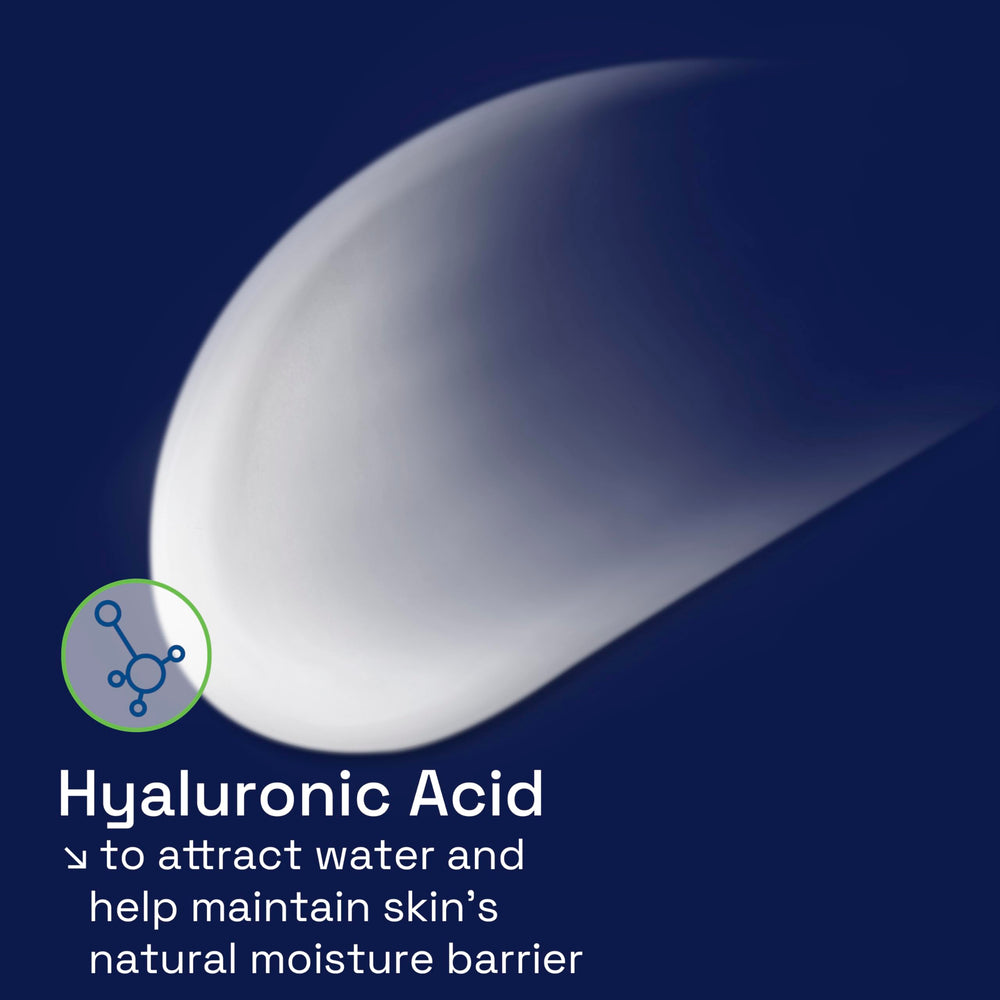 Cetaphil Hyaluronique Nuit offre une hydratation continue pendant 24 heures.