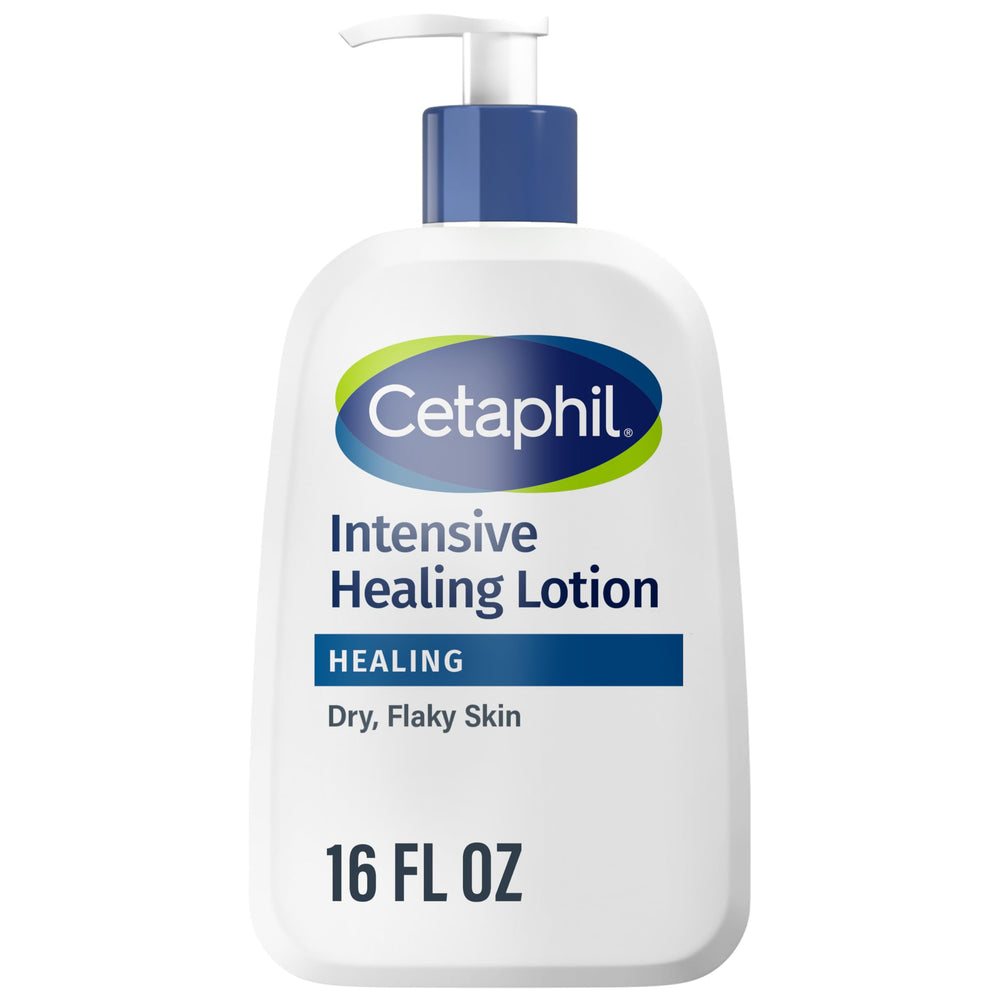 Cetaphil Intensive Healing Lotion ceramides, bouteille 16oz, hydratation longue durée pour peau sensible