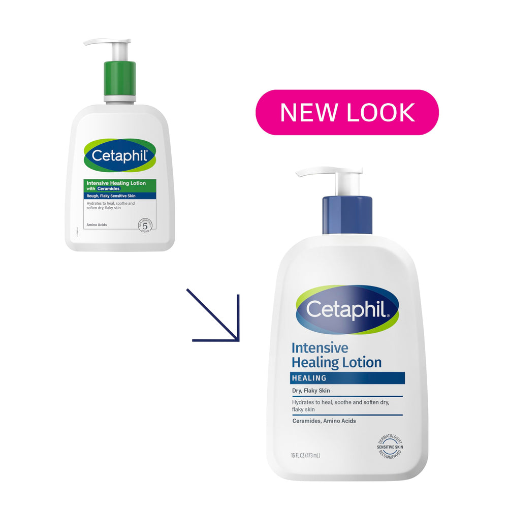 Emballage Cetaphil Intensive Healing Lotion ceramides prêt pour routine quotidienne
