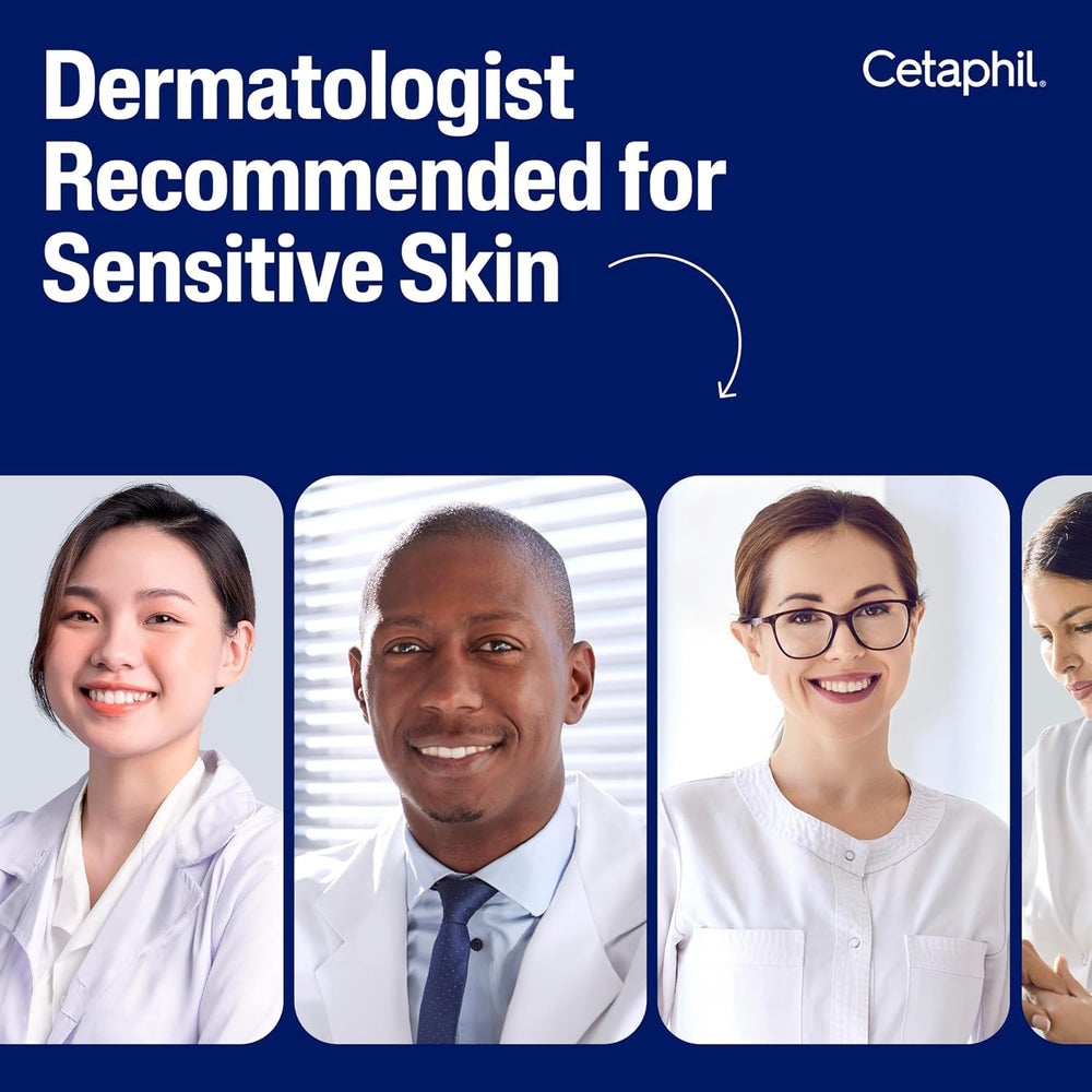 Texture non-grasse de Cetaphil pour peau sensible