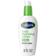 Lotion hydratante Quotidienne Cetaphil pour le visage, hydratation durable et sans parfum.