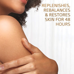 Cetaphil hydrate 48 heures: peau visiblement nourrie et lumineuse.